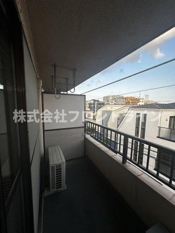 小松ハイツ 3階バルコニー