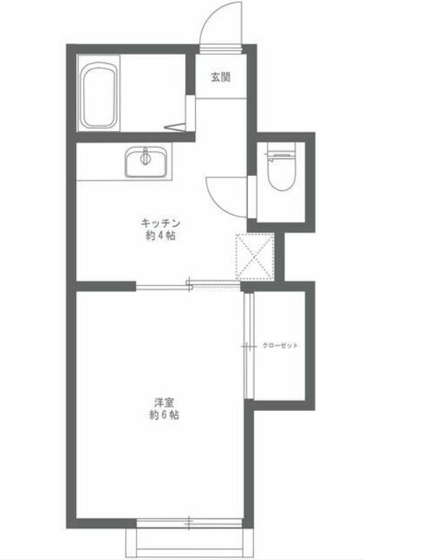 東京都杉並区井草１丁目 2階間取り