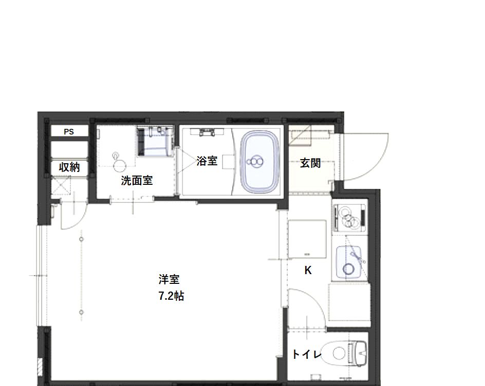 Aerial 1階区画図