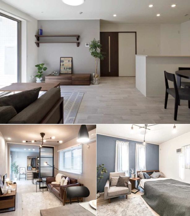 Aerial 1階居間・リビング