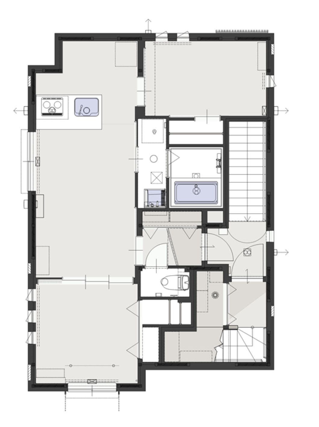 Aerial 2階間取り