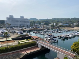 サントピアマリーナマンション2号館 ５０３物件からの展望
