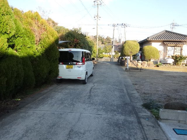 売地（大矢野町登立/双原） 前面道路含む現地写真