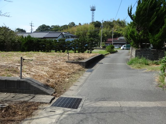 売地（大矢野町中/貝場） 前面道路含む現地写真