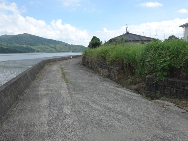 売地（天草市倉岳町/棚底） 前面道路含む現地写真